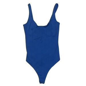 A&F‎ Blue Thong Bodysuit Women's Size XS